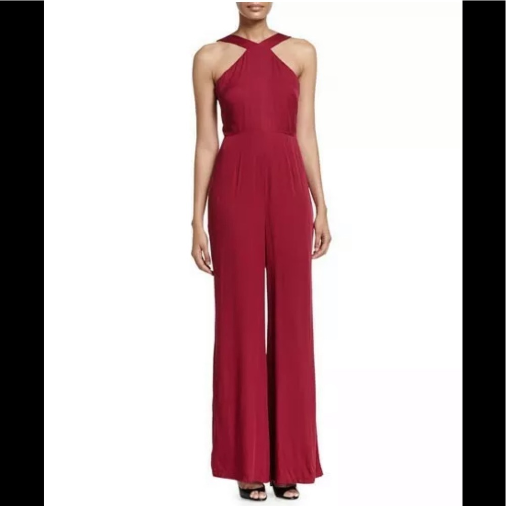 ANTHROPOLOGIE CHLOE & OLIVER That 70s Jumpsuit S